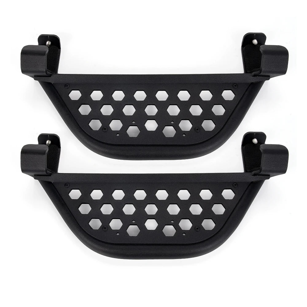 RASTP-2Pcs Car Side Steps Non-Slip Auto Front Rear Door Steps for Ford Bronco 21-23+ w/rockrails 2/4-Door Models TBS012