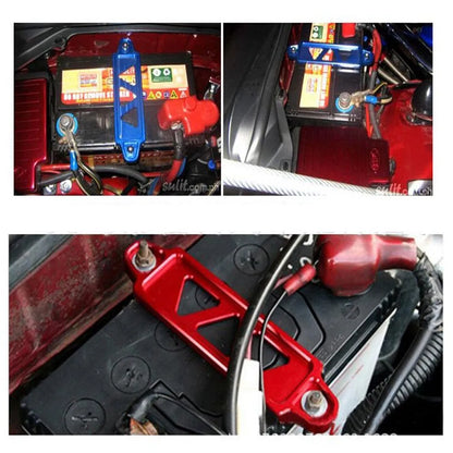 Car Racing Battery Tie Down Hold Bracket Compatible For Honda Civic EG DEL SOL S2000 Acura Integra Car Accessories BT-1005
