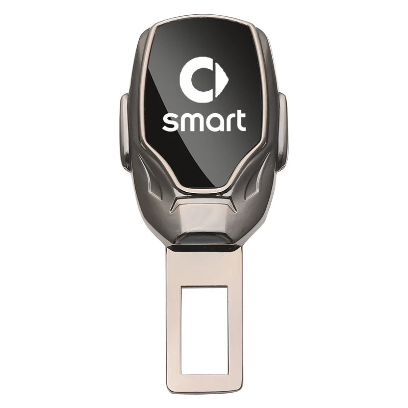 Car Seat Belt Metal Jewelry Seat Belt Accessory Extender for Smart 451 brabus Smart 453 fortwo forfour car Accessories
