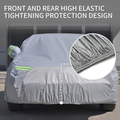 Universal Full Car Cover Indoor Outdoor Sunscreen Heat Sun UV Protection Dustproof Anti-UV Scratch-Resistant Sedan Car Styling