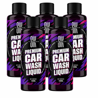 100ml Pink Foaming Extreme Bodywash & Wax Foaming Car Wash Soap, (Works with Foam Cannons/Guns or Bucket Washes) for Cars