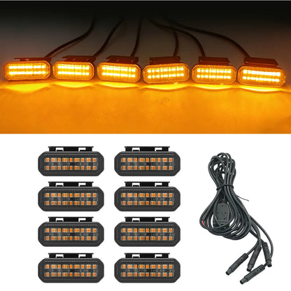 FOR FORD RANGER LED Car Lights Front Grille LED Light Safety Warning Light Harness Car Accessories LED Signal Lamps