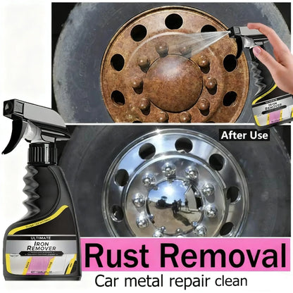 YP1106 Car Rust Solvent,Car Wheel Hub Care,Rapid Removal Agent, Automotive Exhaust Pipe,Unlocking Spray,Clean,Metal,Iron,Stains