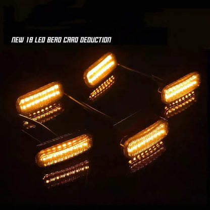 FOR FORD RANGER LED Car Lights Front Grille LED Light Safety Warning Light Harness Car Accessories LED Signal Lamps