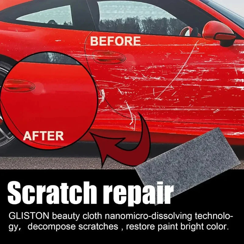 6Pcs Nanosparkle Cloth for Car Scratches,Nano Sparkle Cloth, Nano Sparkle Cloth Car Scratch Remover,Easily Repair Paint Scratche
