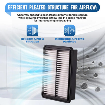 PAJ8-13-3A0A Car Engine Air Filter for Mazda 3 2019–2023 CX-30 2020–2023 CX-50 2023 PAH9-13-3A0A PAJ-13-3A0A