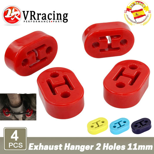 VR - Polyurethane Exhaust/Muffler SHORT HANGERS 4pcs/lot Universal Muffler Hangers Red or Blue VR8952