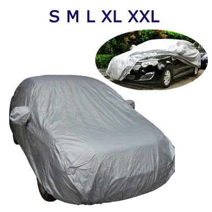 Universal Full Car Cover Indoor Outdoor Sunscreen Heat Sun UV Protection Dustproof Anti-UV Scratch-Resistant Sedan Car Styling