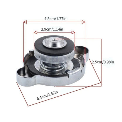 1.6 Bar Reserve Coolant Radiator Expansion Caps Aluminium for Motorcyle