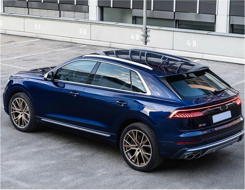 Roof Rack For Audi Q8 SQ8 2019 2020 2021 2022 2023 2024 2025 2026 Luggage Racks Rails Bar Carrier Bars Top Rail Aluminum Alloy