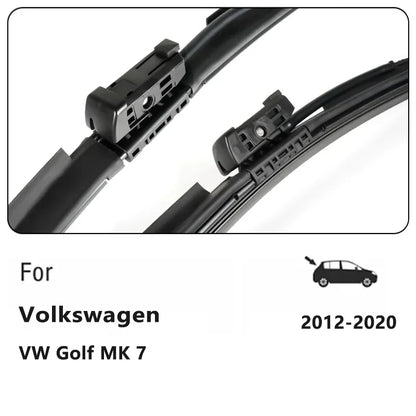 Car Wiper Front & Rear Wiper Blades Set For VW Golf MK 7 2012-2020 2019 2018 2017 2016 Windshield Windscreen 26"18"11"