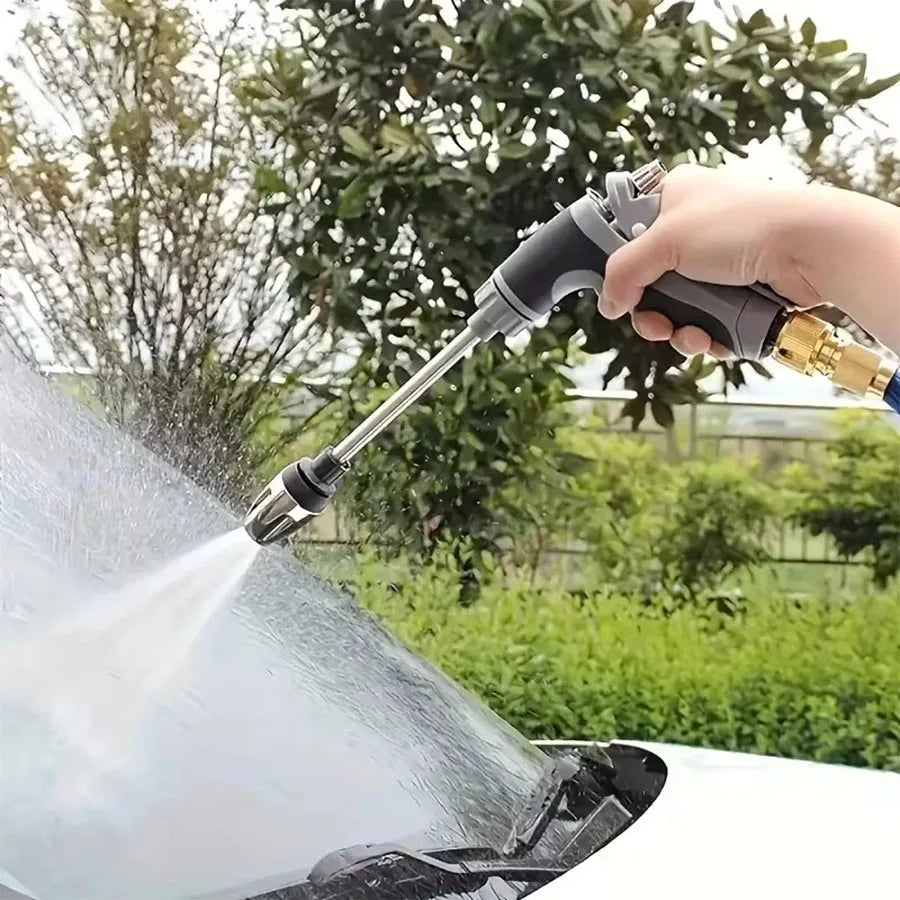 Car Wash High Pressure Water Gun with Foam Cannon Adjustable Nozzle for Garden Hose and Cleaning Multi-Function Ergonomic Grip