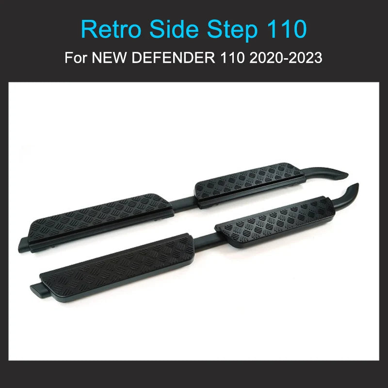 Exterior Parts Fixed Side Step for Land Rover Defender 110 2020-2025 Side Step Car Exterior Decoration Accessories