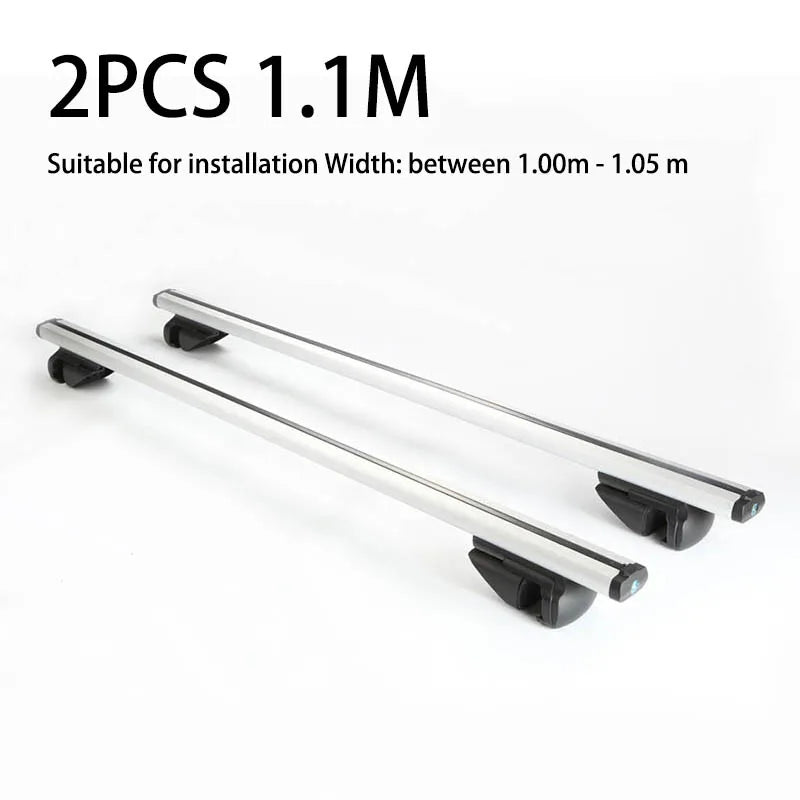 Universal 135CM Car Roof Racks Cross Bars Crossbars 75kg 150LBS For Fabia Karoq Octavia Kodiaq Superb Estate Wagon