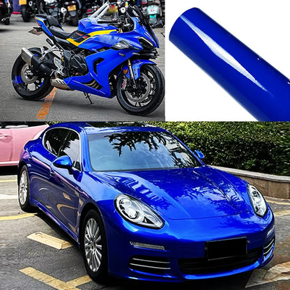 Premium Glossy Multiple Colors PVC Vinyl Wrap Film Self Adhesive Car Motorcycle Furniture DIY Sticker Decal With Air Release