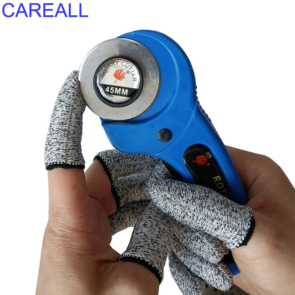 CAREALL 10pcs Anti-cut Finger Anti-static Sleeve Vinyl Film Car Wrap Window Tint Sticker Decals Cutting Finger Protector Gloves