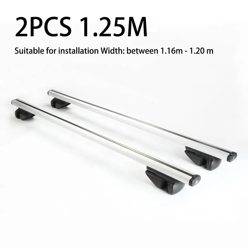 Universal 135CM Car Roof Racks Cross Bars Crossbars 75kg 150LBS For Fabia Karoq Octavia Kodiaq Superb Estate Wagon