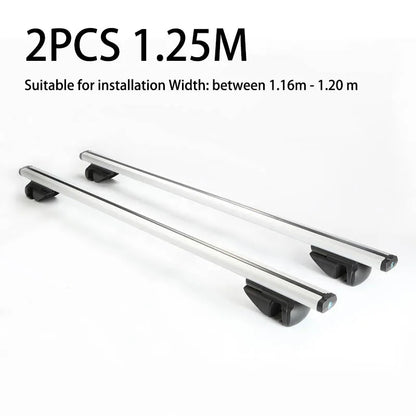 Universal 135CM Car Roof Racks Cross Bars Crossbars 75kg 150LBS For Fabia Karoq Octavia Kodiaq Superb Estate Wagon