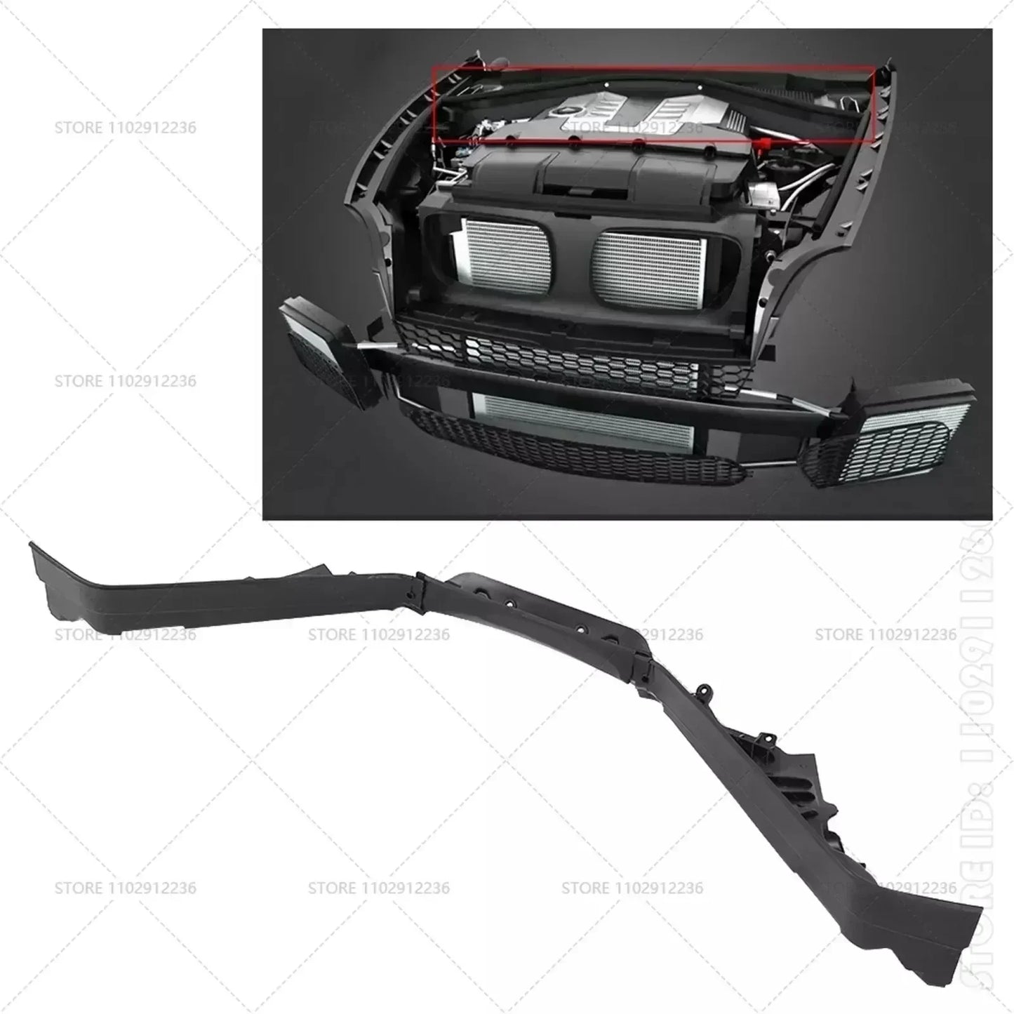 For 2007-2014 BMW X5 X6 E70 E71 Partition Panel Engine Compartment 51717169421 51717169422 51717169419 51757171791 64316945583