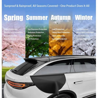 MOBIDEA  EV Charging Port Rain Cover Waterproof Outdoor Protector for Electric Car Charger Gun