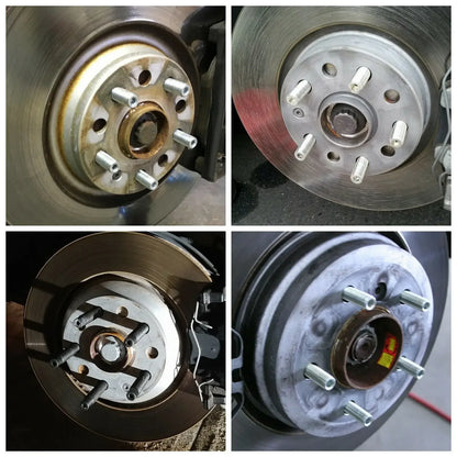 M12x1.25,M12x1.5,M14x1.25,M14x1.5 Extended Wheel Studs Conversion Tall Lug Bolts Screw Adapter Kit High Quality 1 Piece