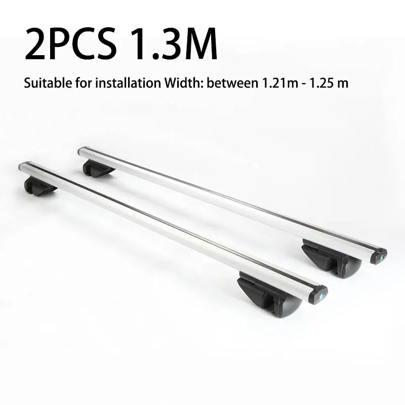 Universal 135CM Car Roof Racks Cross Bars Crossbars 75kg 150LBS For Fabia Karoq Octavia Kodiaq Superb Estate Wagon
