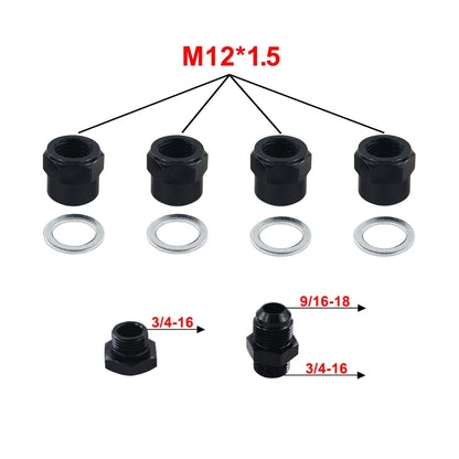 VR - Twin Fuel Pump Bracket Billet Aluminium Assembly OUTLET Manifold In Black for 044 Fuel Pump W/ PQY Logo VR-LD2642-QY