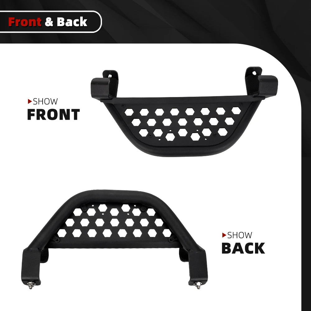 RASTP-2Pcs Car Side Steps Non-Slip Auto Front Rear Door Steps for Ford Bronco 21-23+ w/rockrails 2/4-Door Models TBS012
