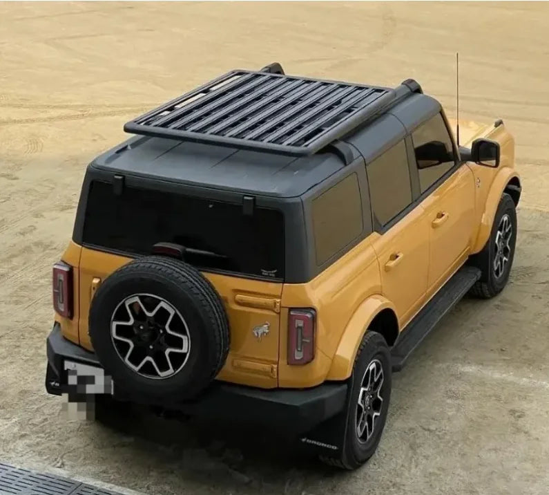 Aluminum Alloy Car Roof Racks Hard Carrier Without Guardrail Multi Size for 4x4 Vehicles
