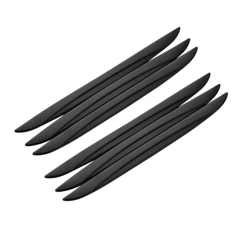 4/6PCS Set Universal Scrape Guard Bumper Guards Car Door Edge Protector Rearview Mirror Protection Sticker Protective Strip