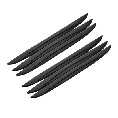 4/6PCS Set Universal Scrape Guard Bumper Guards Car Door Edge Protector Rearview Mirror Protection Sticker Protective Strip
