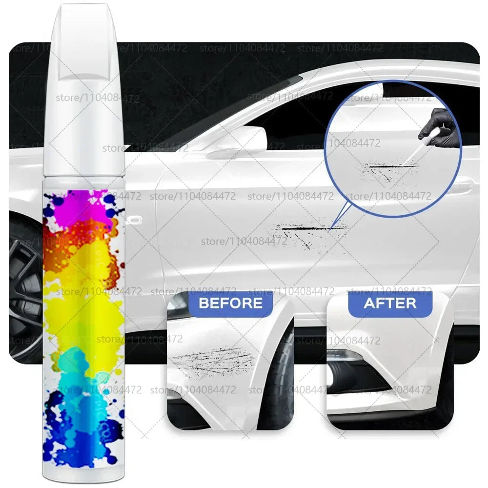 Car Paint Repair Pen For 2014-2025 Porsche Macan Paint Scratch Repair Accessories 4PCS White S9R Chalk M9A Blue MD5 Green M6C
