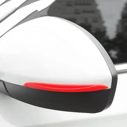 4/6PCS Set Universal Scrape Guard Bumper Guards Car Door Edge Protector Rearview Mirror Protection Sticker Protective Strip
