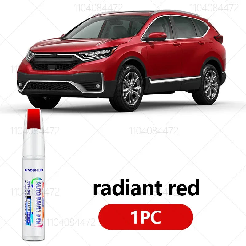For Honda CRV 1995-2025 RD1 RE RE3 / RE4 RM RW WR-V Paint Repair Pen Touch Up Scratch Remover DIY Auto Accessories Black White