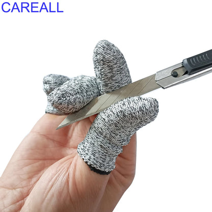 CAREALL 10pcs Anti-cut Finger Anti-static Sleeve Vinyl Film Car Wrap Window Tint Sticker Decals Cutting Finger Protector Gloves