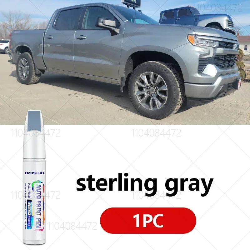 For Chevrolet Silverado 1999-2025 T1XX Ultium BT1 Paint Repair Pen Touch Up Scratch Remover DIY Auto Accessories Black White Red