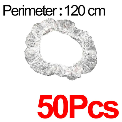 50Pcs Car Disposable Steering Wheel Cover Shift Knob Cover Waterproof Dustproof Clear Universal Vehicle Dust Guard Accessories