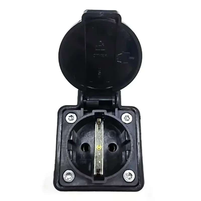 75Ω 470Ω 2KΩ 2.7KΩ V2L Type 2 Female to EU Schuko / Universal Socket EV Car Discharge Converter Adapter New Energy Vehicle Plug