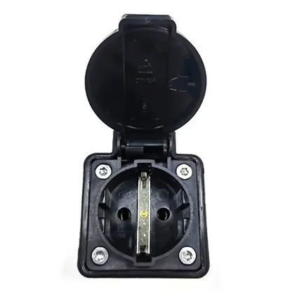 75Ω 470Ω 2KΩ 2.7KΩ V2L Type 2 Female to EU Schuko / Universal Socket EV Car Discharge Converter Adapter New Energy Vehicle Plug