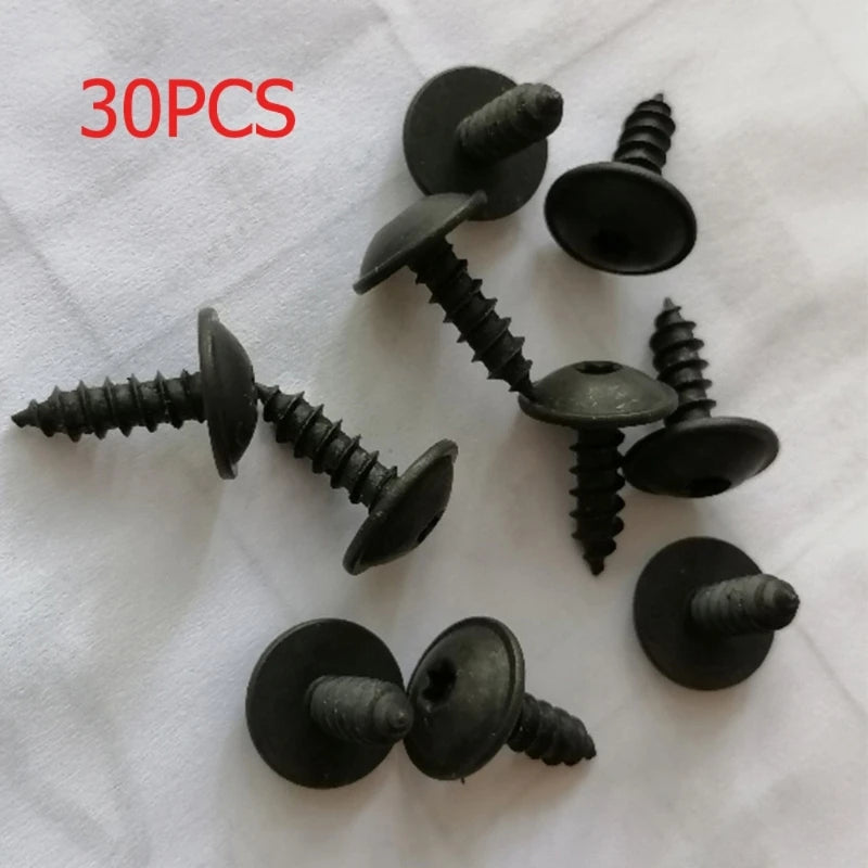10Pcs -50pcs Car Engine Cover Self-tapping Screw Anti-rust Metal Bolt Screws Car Accessories for Golf for PASSAT N90974701