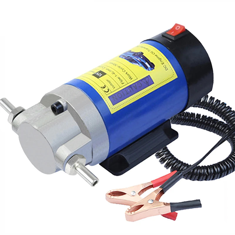 Portable 12V 100W Car Electric Oil Extractor Transfer Pum Oil/Crude Oil Fluid Suction Pump Fuel Engine Oil Extractor Siphon Tool