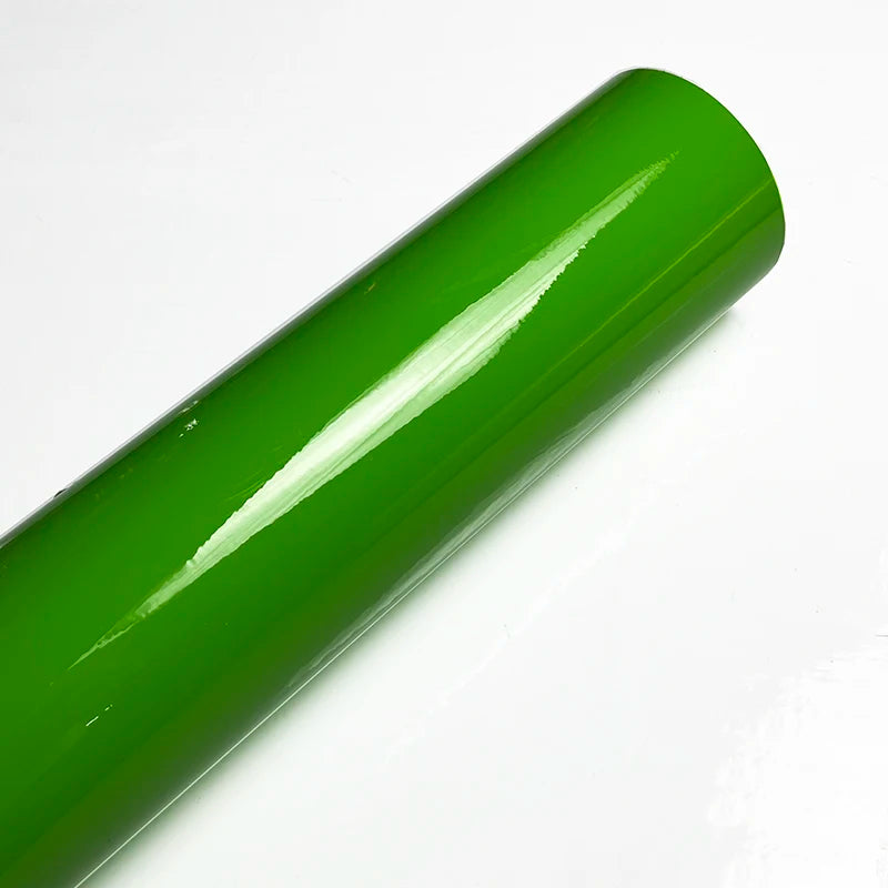 Premium Glossy Multiple Colors PVC Vinyl Wrap Film Self Adhesive Car Motorcycle Furniture DIY Sticker Decal With Air Release