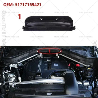 For 2007-2014 BMW X5 X6 E70 E71 Partition Panel Engine Compartment 51717169421 51717169422 51717169419 51757171791 64316945583