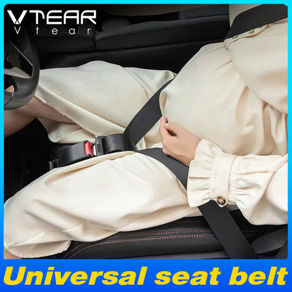 Vtear Universal Car Safety Belts Protection Interior For Pregnant Women Driving Anti-Collision Decoration Modified Accessories