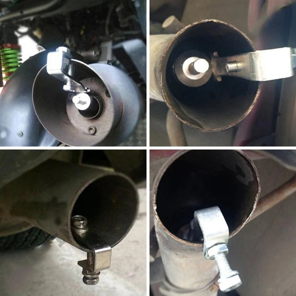 S/M/L/XL Vehicle Refit Device Exhaust Pipe Turbo Sound Whistle Car Turbmuffler Universal Sound Simulator Car Turbo Sound Whistle