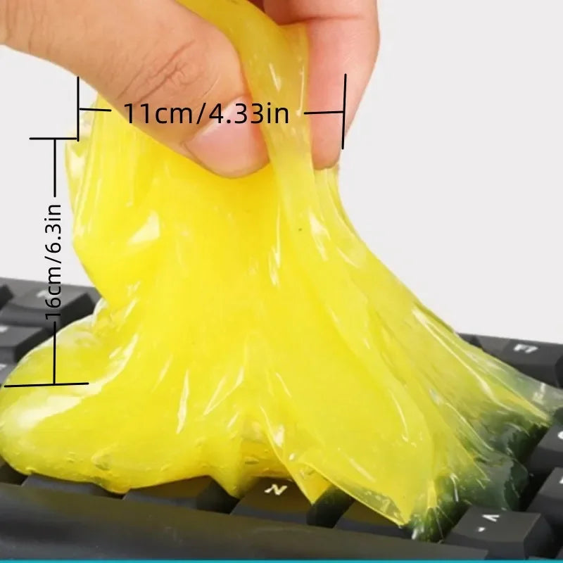 NewAuto Car Cleaning Pad Glue Powder Cleaner Magic Cleaner Dust Remover Gel Home Computer Keyboard Clean Tool Car Cleaning