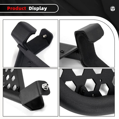 RASTP-2Pcs Car Side Steps Non-Slip Auto Front Rear Door Steps for Ford Bronco 21-23+ w/rockrails 2/4-Door Models TBS012