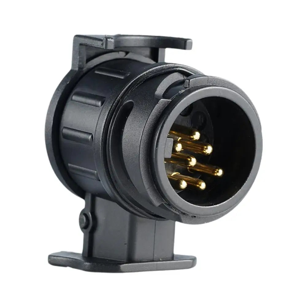 13 To 7 Pin Plug Adapter Trailer Connector Waterproof Plugs 12V Protect Towing Adapter Socket Connector Towbar Hand Tools