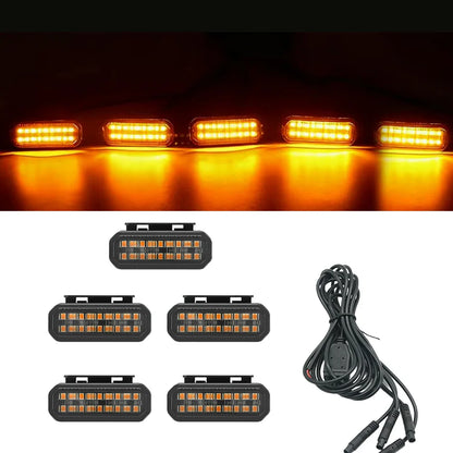 FOR FORD RANGER LED Car Lights Front Grille LED Light Safety Warning Light Harness Car Accessories LED Signal Lamps