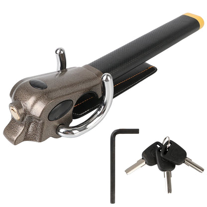 Car Steering Wheel Lock Anti-Theft Protection Interior Locks Security Device Car Locks Foldable Automobile Accessories Universal